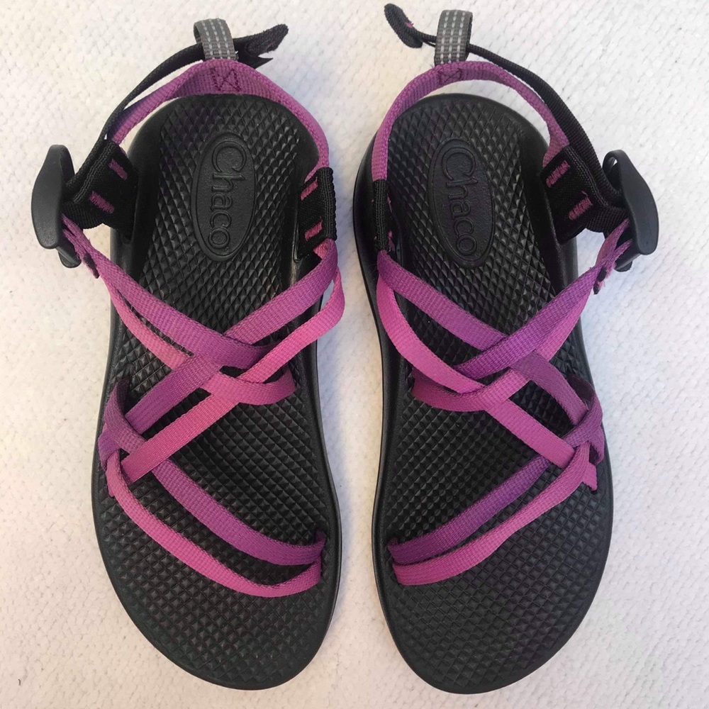 Chaco Kids Purple Strappy Sport Sandals